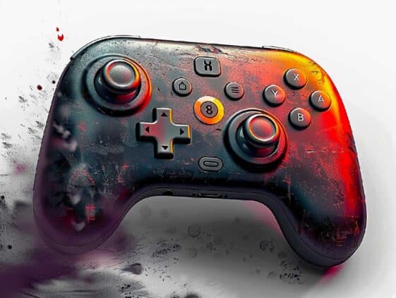 Manette De Jeu Microsoft Pour PC - Noire - Occasion En état De Marche (parfait Pour Le Gaming)