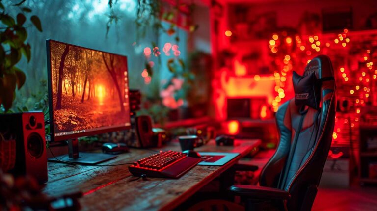 Chaise pour le gaming