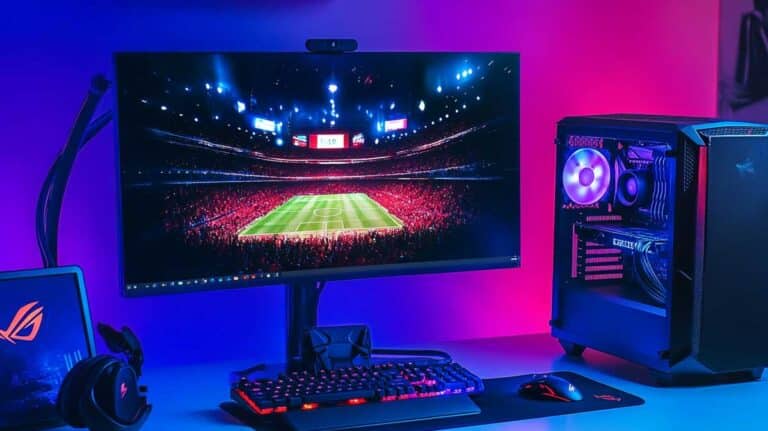 pc gamer sur bureau
