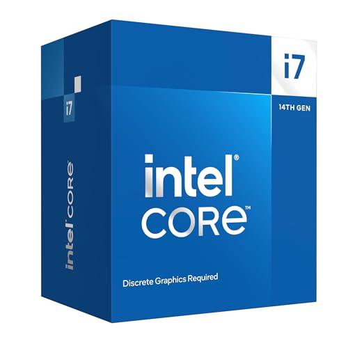 Intel® Core™ i7-14700F, processeur pour PC de Bureau, 20 cœurs (8 P-Co