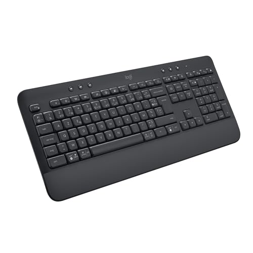 Logitech Signature K650, Clavier sans fil Ergonomique Entier avec Repo
