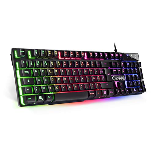 EMPIRE GAMING - Clavier Gamer Nouveau K300 (AZERTY) - 105 Touches Semi