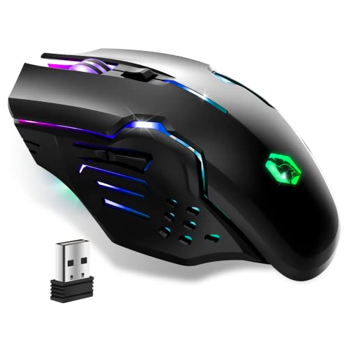 EMPIRE GAMING RF903 Souris Gamer Rechargeable sans Fil Wireless 2,4GHz