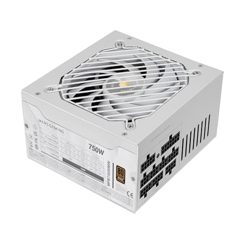 MARS GAMING MPB750SIM, Alimentation ATX 750W Full Modulaire, Garantie