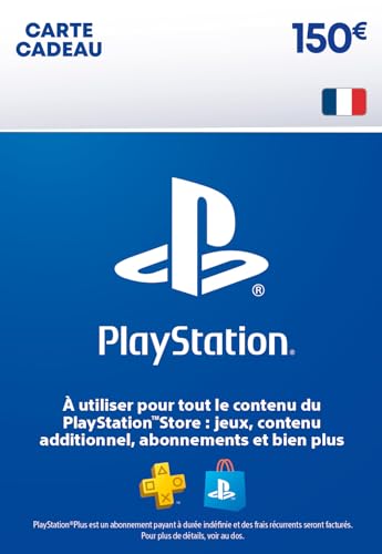 150€ Carte Cadeau PlayStation pour PlayStation Plus | Compte PSN franç