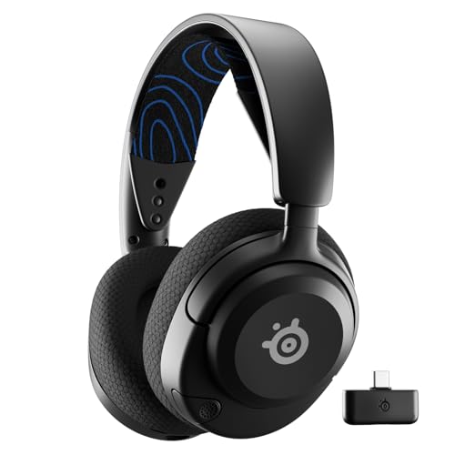 SteelSeries Arctis Nova 5P Casque Gaming PS5 Sans Fil - Haut-parleurs
