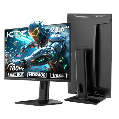 KTC Ecran PC Gamer 24 Pouces, 2K@180Hz /165Hz / 144Hz (2560 x 1440p) Q
