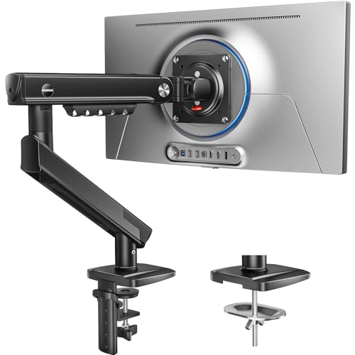 HUANUO Support Ecran PC pour écrans 13–32", Bras écran PC MechaSpring