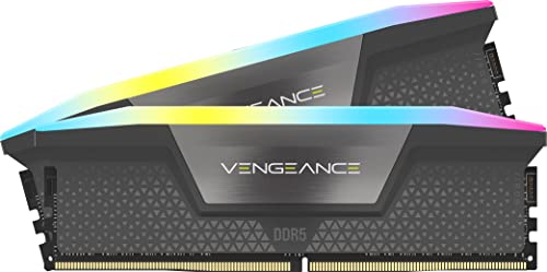 CORSAIR Vengeance RGB DDR5 RAM 32Go (2x16Go) Jusqu'à 6000MHz CL36 AMD