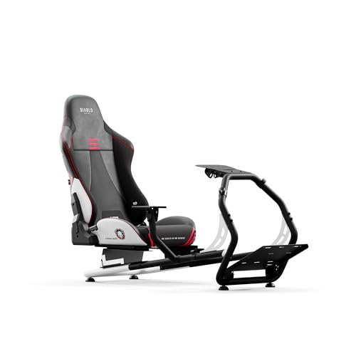 Diablo X-Drive – Cockpit de Simulation avec Siège Baquet Gaming, Suppo
