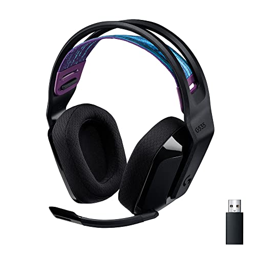 Logitech G535 Lightspeed Casque Gamer sans Fil - Casque Supra-auricula