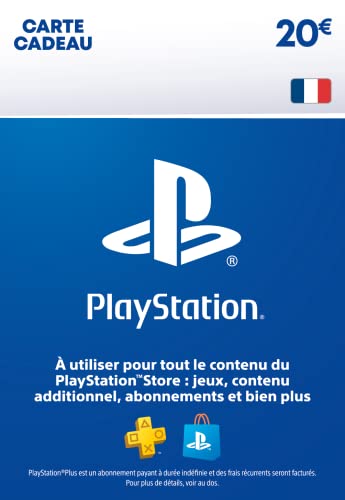 20€ Carte Cadeau PlayStation | Compte PSN français uniquement [Code pa