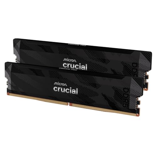 Crucial Pro RAM DDR5 32Go Kit (2x16Go) 6400MHz CL32, Overclocking Gami