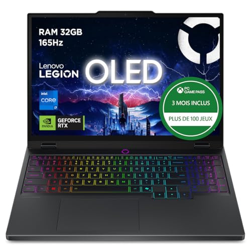 Lenovo Legion 5 15IRX10 - Ordinateur Portable Gaming 15.1'' OLED WQXGA